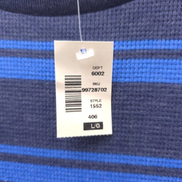 Aeropostale Blue Stripe Thermal Shirt -‎ Size L - NWT - Picture 9 of 12